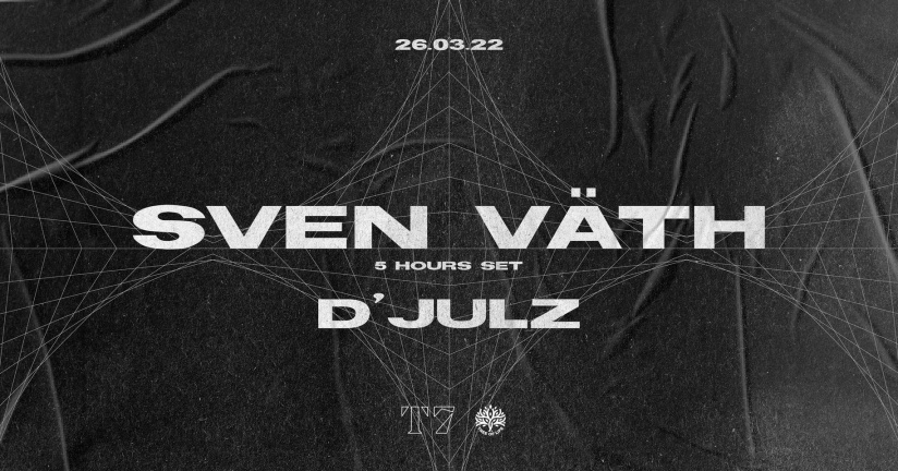 Sven Väth en dj set au T7 Paris