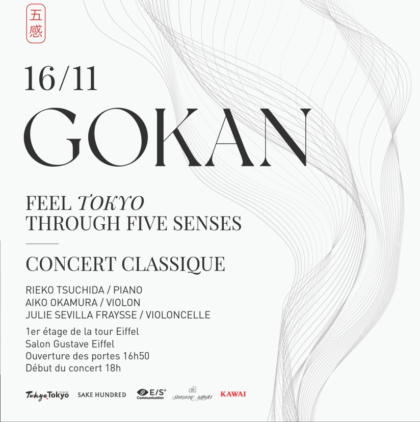 Gokan : concert immersif à la tour Eiffel pour découvrir Tokyo par la musique classique