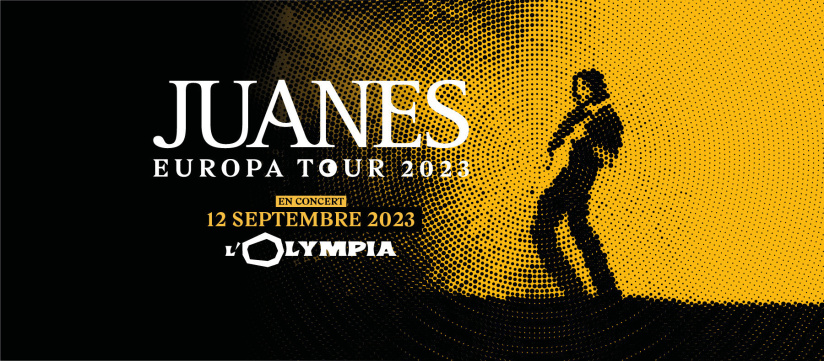 Juanes en concert à l’Olympia à Paris en septembre 2023