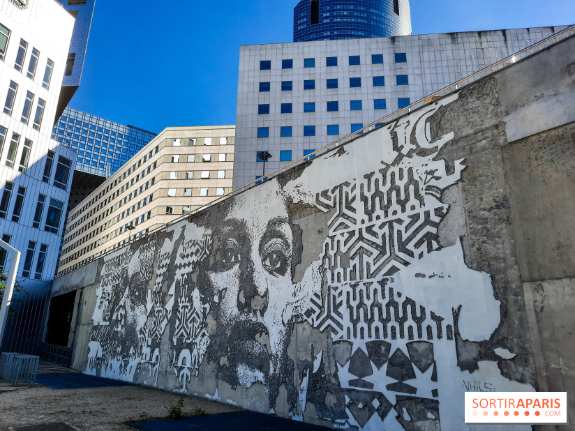 Vhils : une œuvre du street artiste portugais fait son entrée à l’UNESCO à Paris