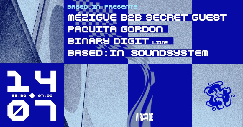 Fête nationale du 14 juillet : soirée "Virage x Based:in" sous le périphérique à Paris