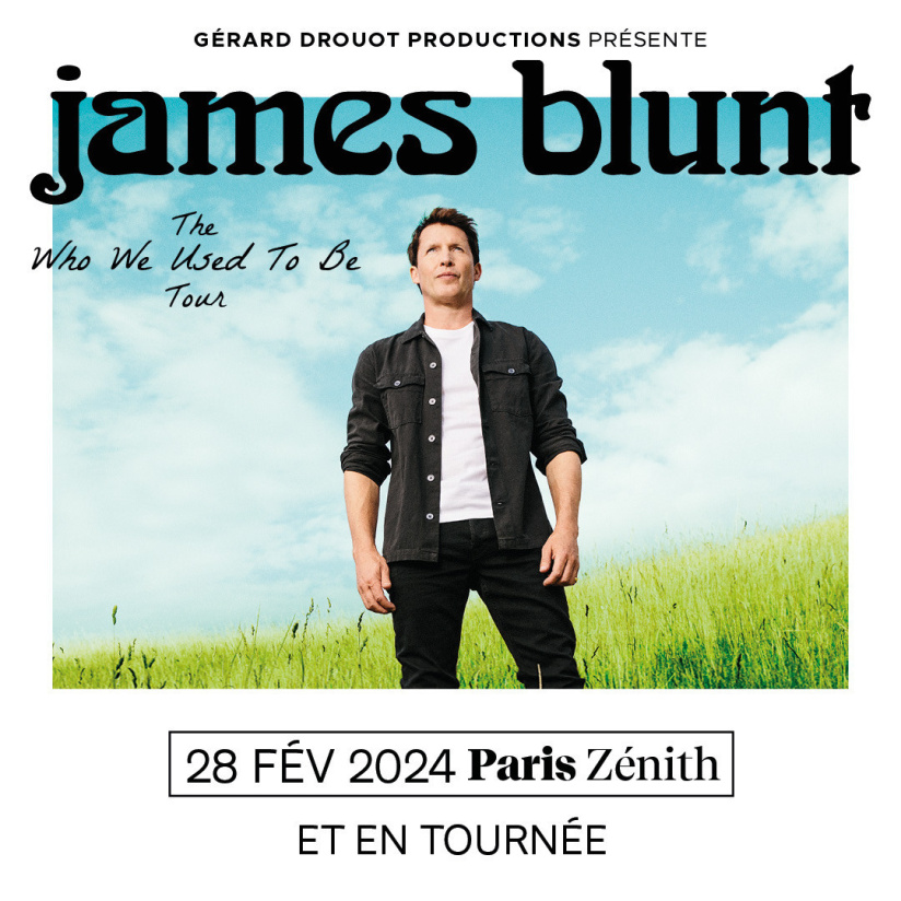 James Blunt en concert au Zénith de Paris en février 2024