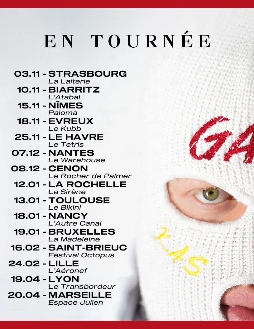 Kalash Criminel en concert au Zénith de Paris en mai 2024