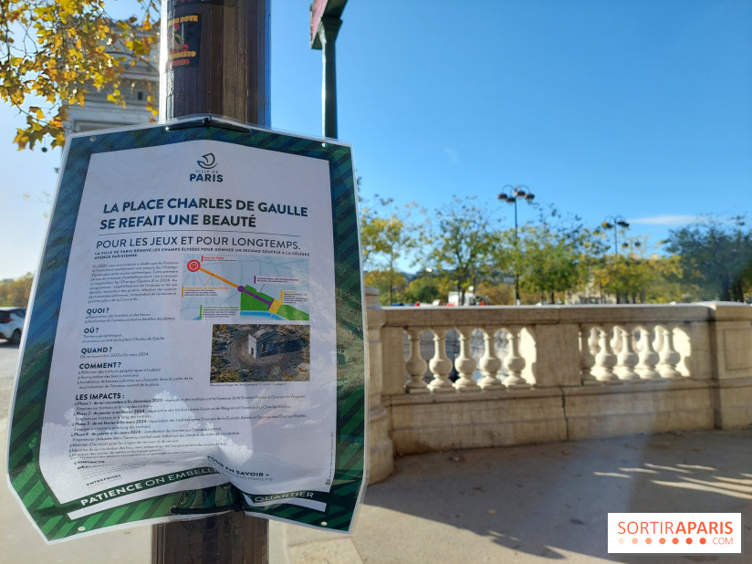 Paris : la Place Charles-de-Gaulle se refait une beauté