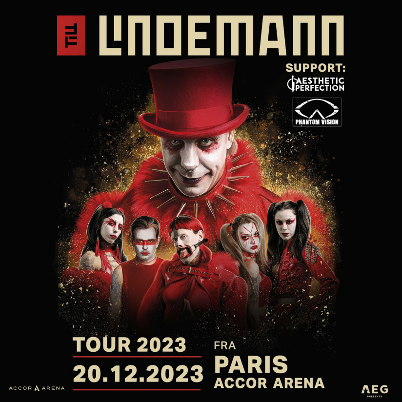 Till Lindemann à l'Accor Arena de Paris : quelles sont les premières parties ?