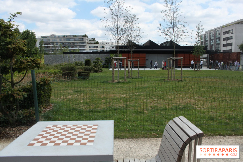 Parc Citroën : table de jeu