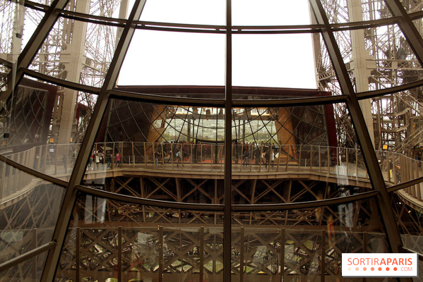 Le premier étage de la Tour Eiffel rénové