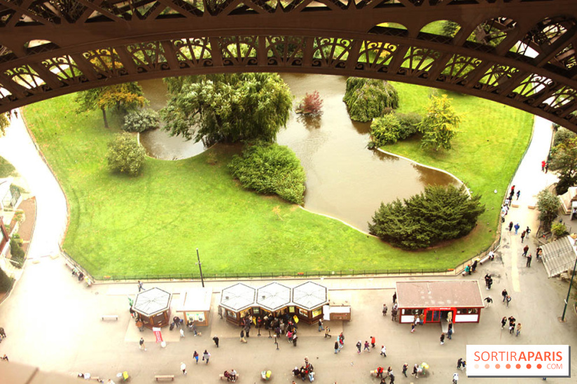 Le premier étage de la Tour Eiffel rénové