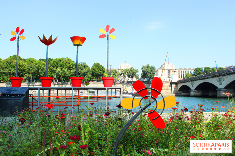 Petite Fleur Folie, le jardin éphémère sur les Berges