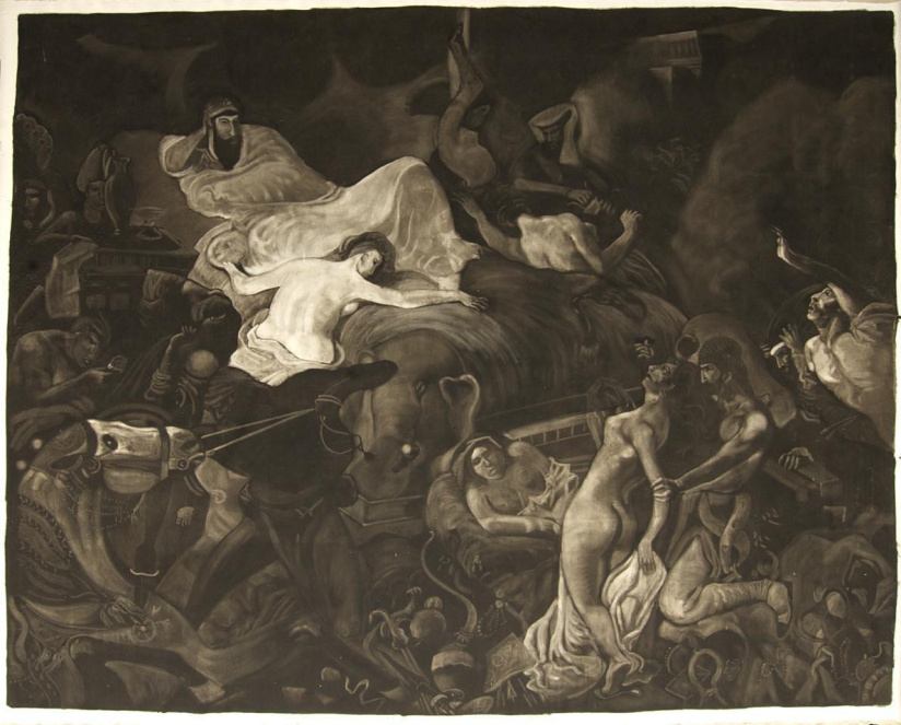 Vincent Corpet, l'œuvre in situ au Musée Delacroix