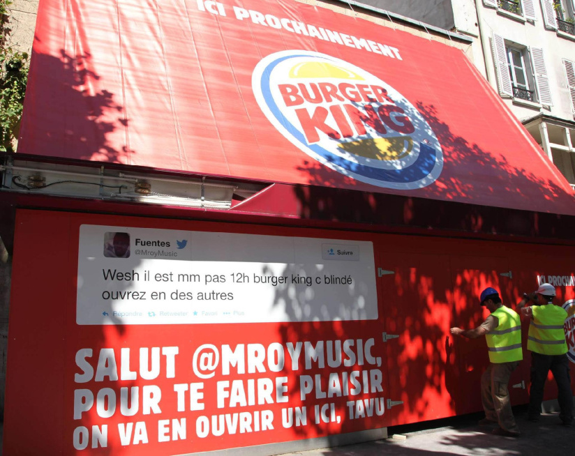 Ouverture du Burger King de la Cité des Sciences