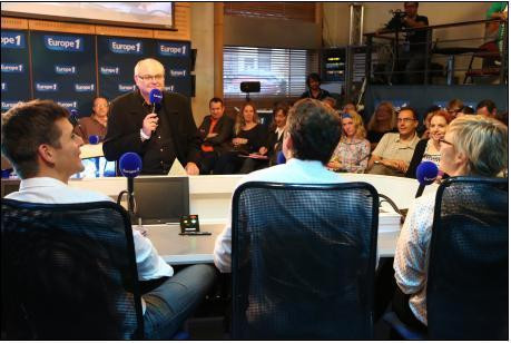 Journées du Patrimoine 2014 dans les studios de Europe 1