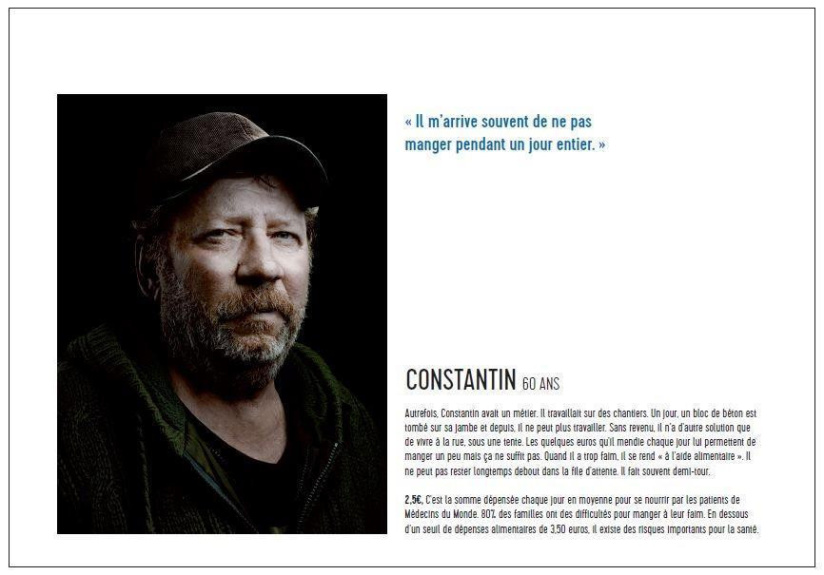 Regardons la précarité en face, l'expo sur le Parvis de l'Hôtel de Ville