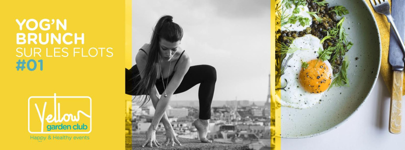 Yog'n'brunch sur les flots à la Péniche Antipode