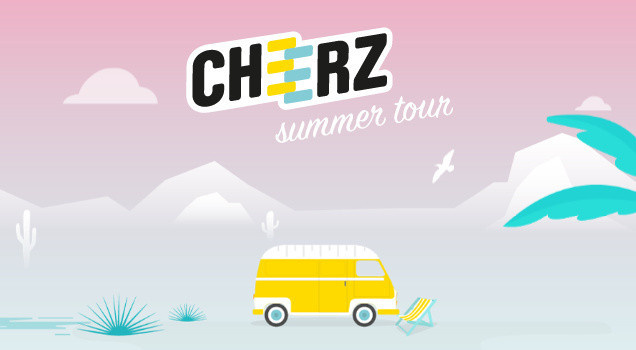 Cet été, la Cheerz mobile vous emmène en vacances