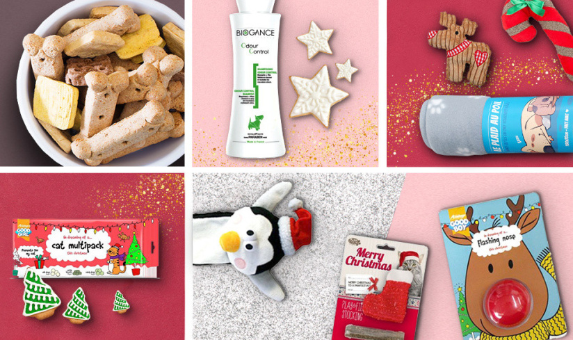 Cadeaux de Noël 2016 pour animaux : un coffret cadeau Woufbox