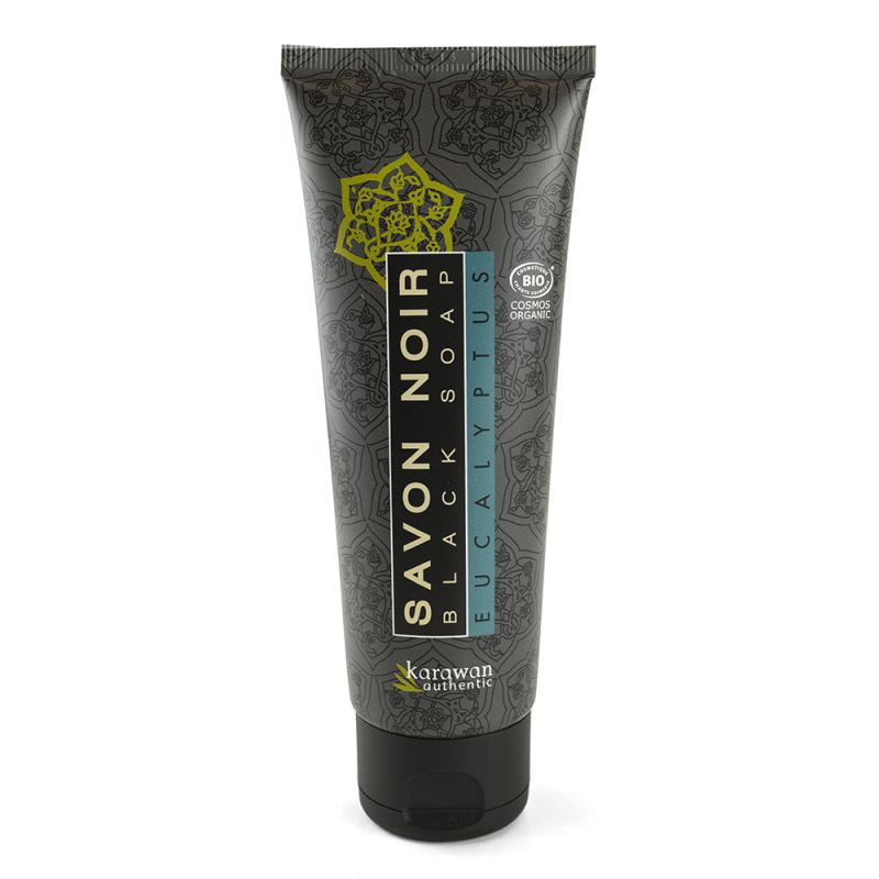 Produits de beauté cocooning : Le savon noir en tube  KARAWAN
