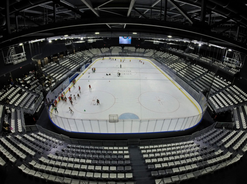 Les Bleues du hockey sur glace en TPQO à l’Aren’Ice