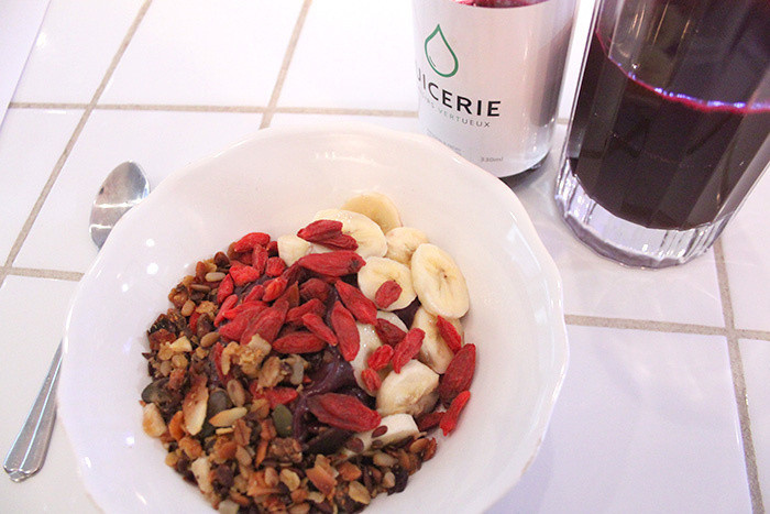 La Juicerie, spot healthy et bar à jus