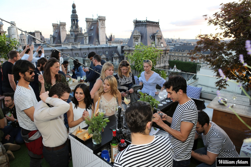 L'Eté Bleu par Greygoose au Perchoir Marais