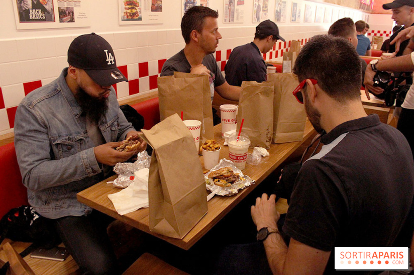 Five Guys, l'ouverture à Bercy Village