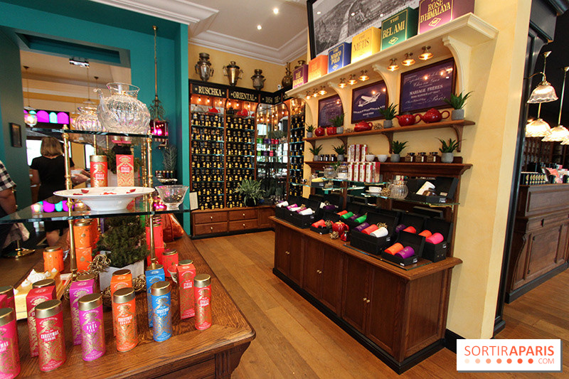 Mariage Frères Tour Eiffel, boutique-salon de thé