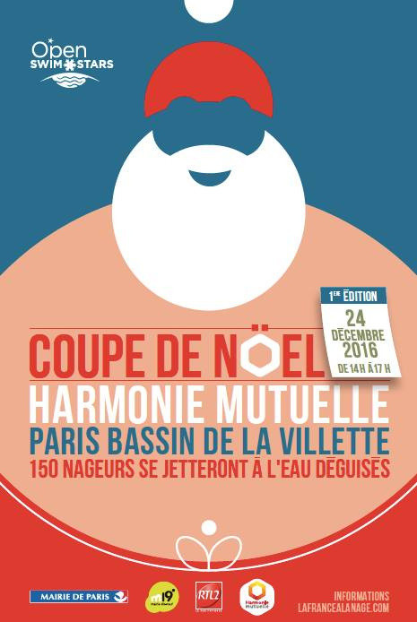 1ère Coupe de Noël : Venez vous jeter dans la Seine !