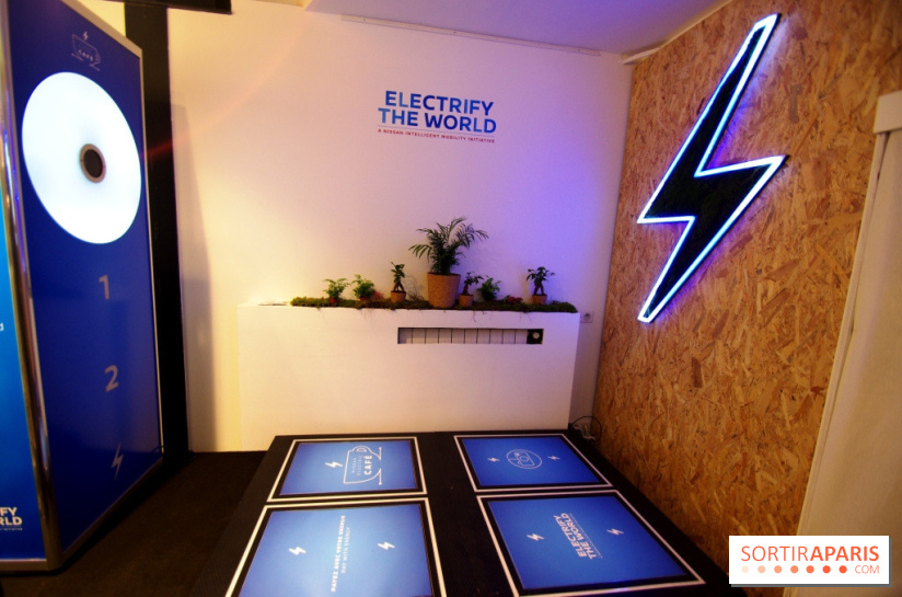 Nissan Electric Café à Paris