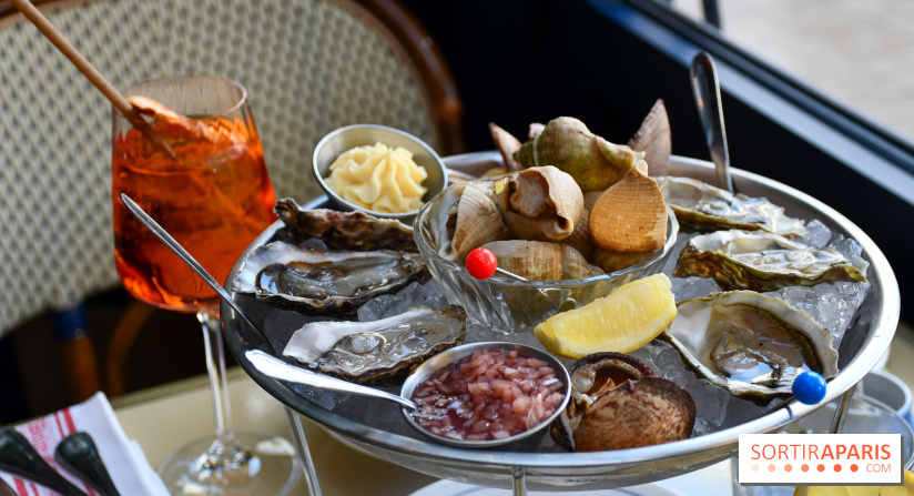Brasserie Charlie, grands classiques & fruits de mer dans un esprit Art Nouveau à Neuilly-sur-Seine