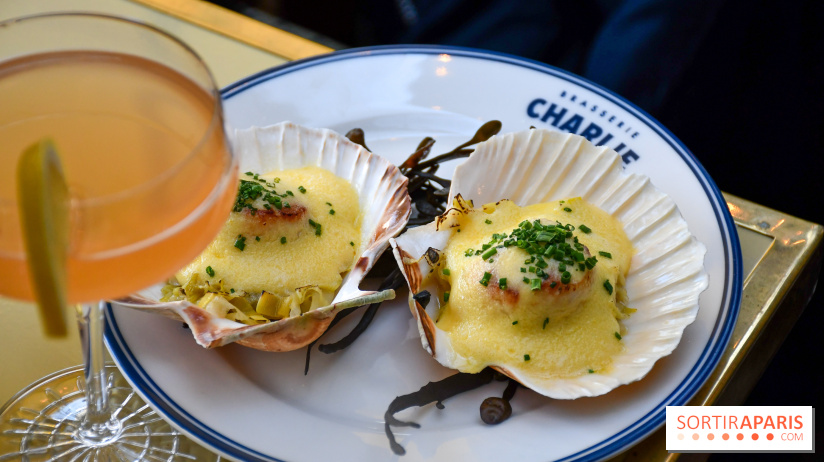 Brasserie Charlie, grands classiques & fruits de mer dans un esprit Art Nouveau à Neuilly-sur-Seine