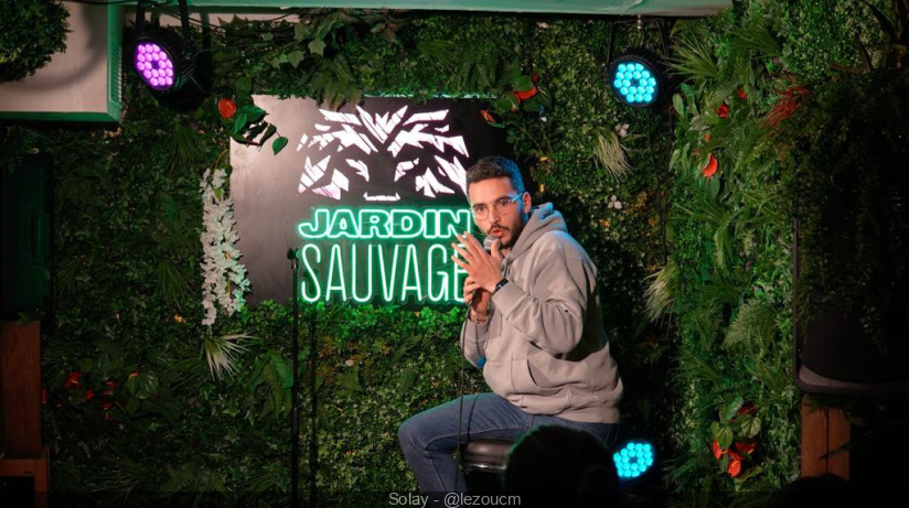 Le Jardin Sauvage Comedy Club: a comedy stage hidden under a restaurant in Bastille