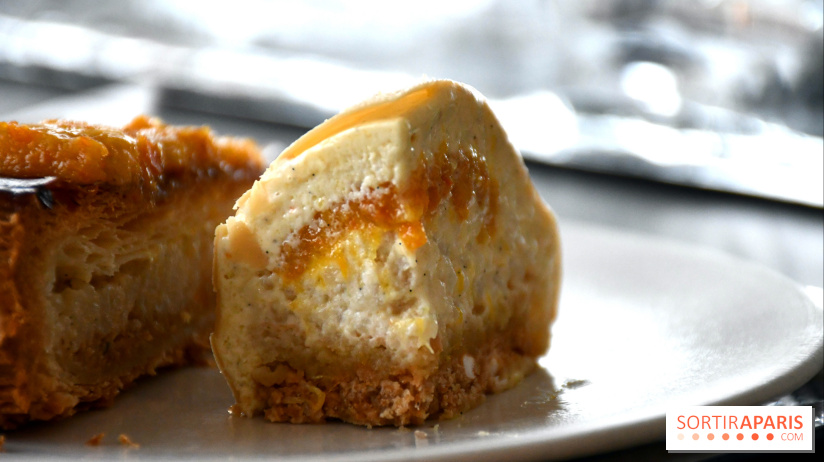 La bûche de Noël 2024 de la Halle aux Grains façon riz au lait revisité, une douceur régressive