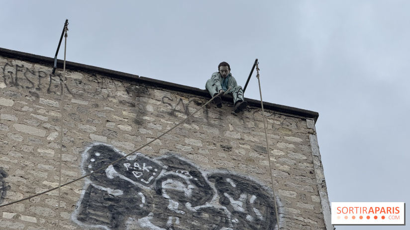 Avez-vous déjà remarqué cette étonnante installation de Ben à Paris ? 