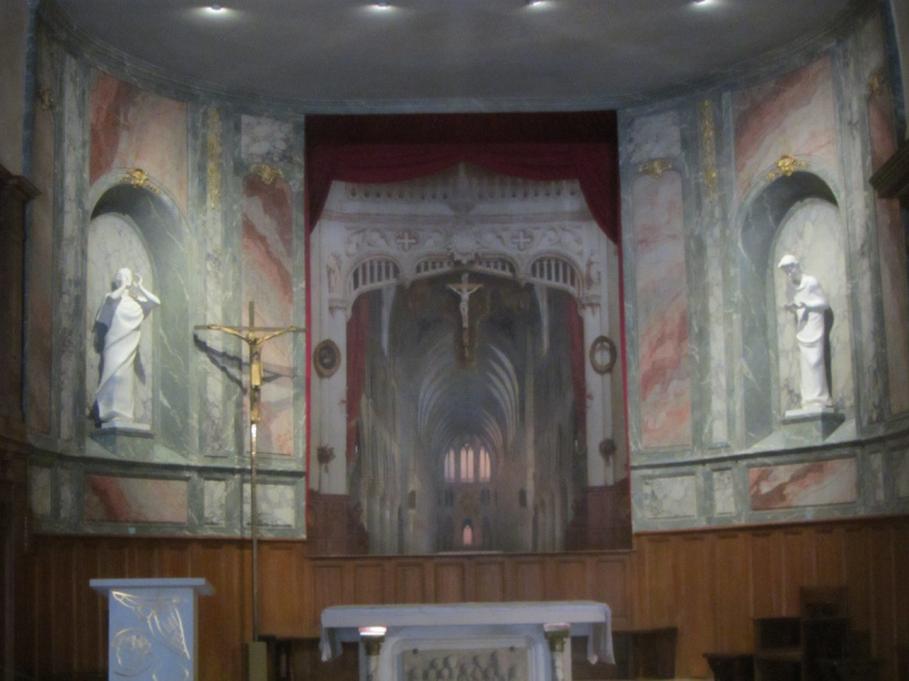 Cette église du Val-de-Marne cache l'unique diorama survivant de Louis Daguerre