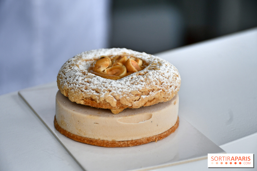 Paris-Brest glacé à l'Hôtel de Crillon à Paris