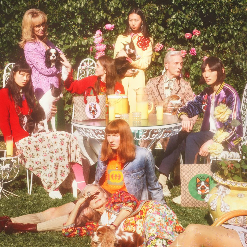 Gucci dévoile une collection exclusive pour célébrer l'année du chien