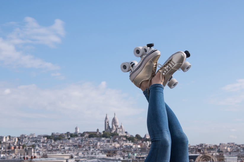 Du roller avec le pop-up store Flaneurz au W Paris-Opéra