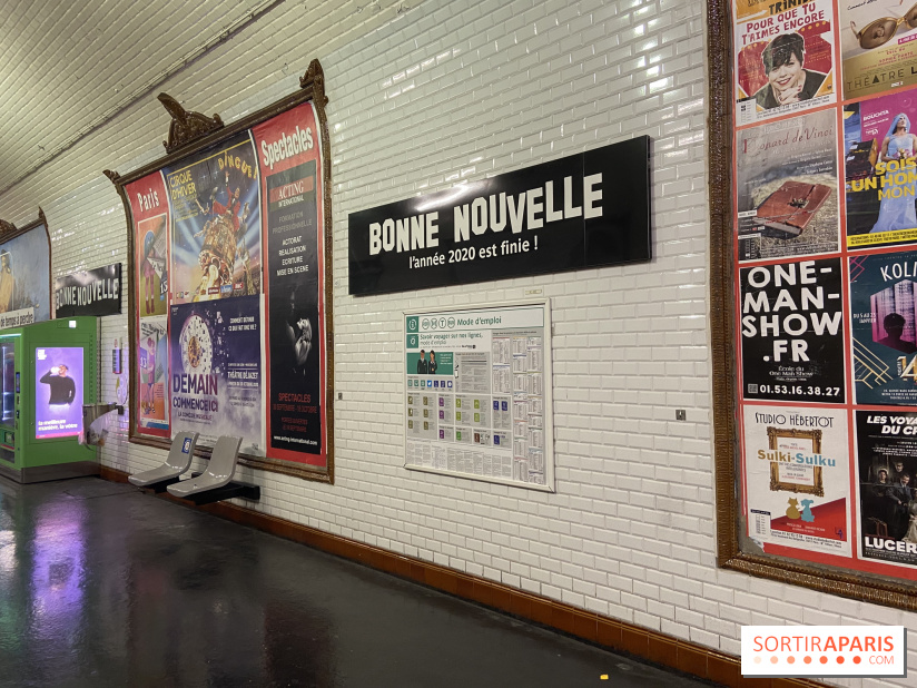 Nouvel An 2021 : la RATP affiche la Bonne Nouvelle avec humour