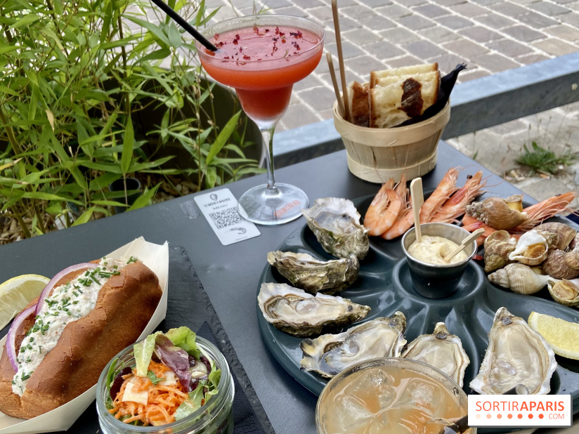 La Mer à Boire délicieuse terrasse au fil de l'eau sur les quais de Seine