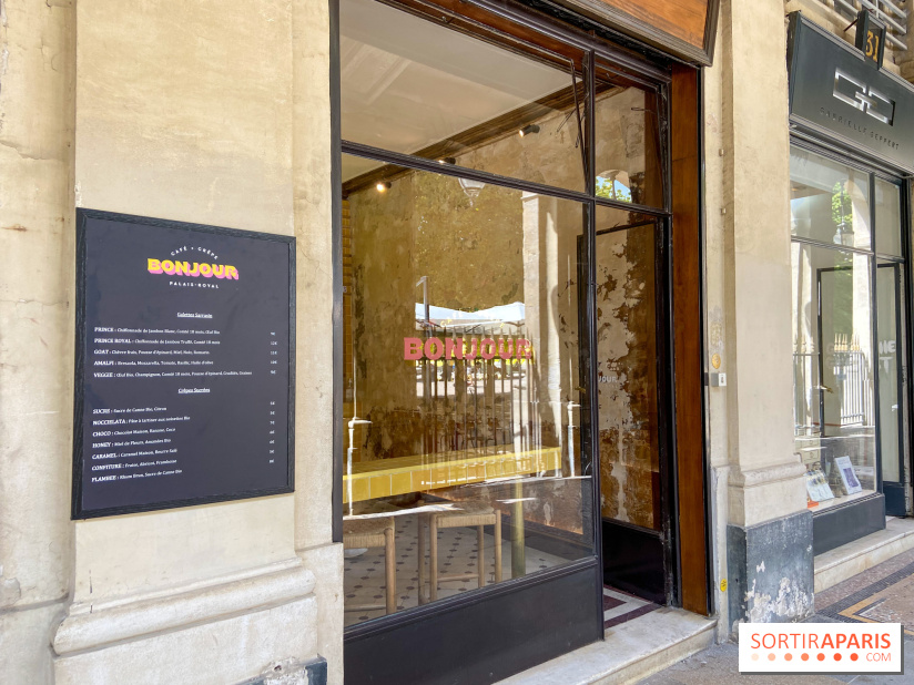 Bonjour Palais-Royal, coffee shop coloré et gourmand au cœur d'un des plus beaux jardins de Paris