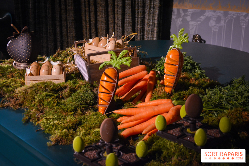 Oeuf de Pâques 2022 par Yann Brys à l'hôtel Cour des Vosges