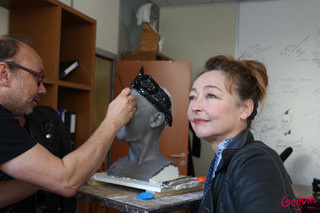 Catherine Frot fait son entrée au musée Grévin ! 