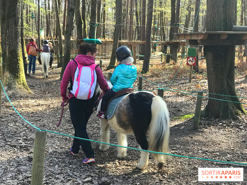 Aventure Floréval, le parcours en pleine nature