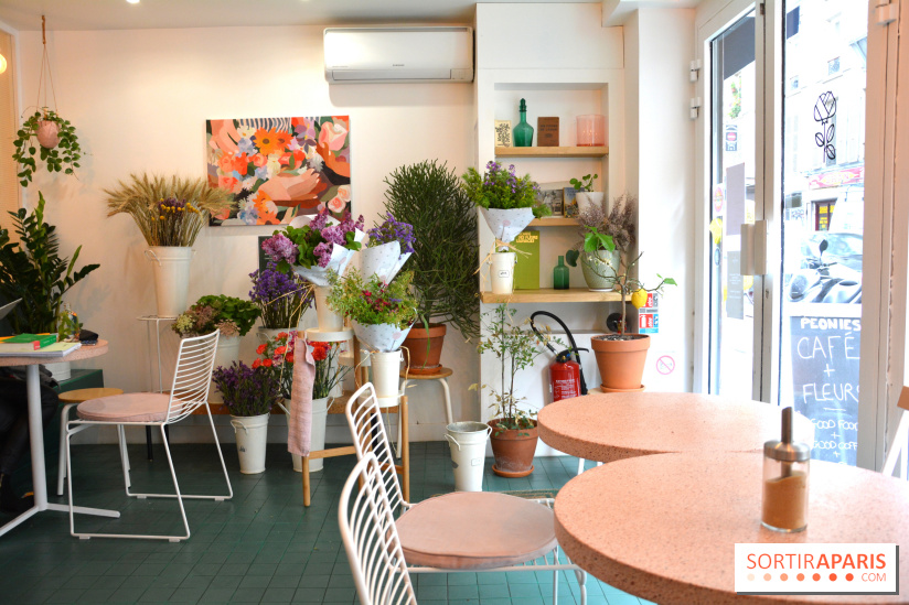 Peonies, le coffee-shop fleuriste