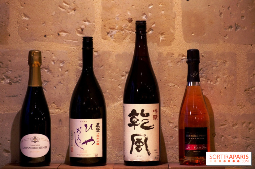 Enyaa à Paris : accords mets et saké & champagne