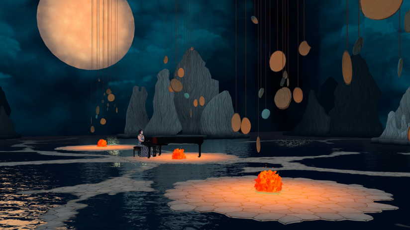 Playing with Fire à la Philharmonie de Paris : une expérience immersive en VR avec Yuja Wang