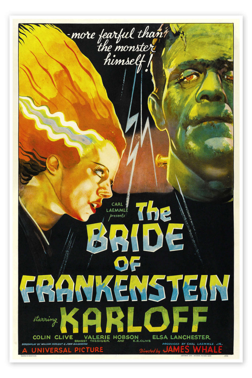 La Fiancée de Frankenstein de James Whale en projection unique au Club de l'Etoile
