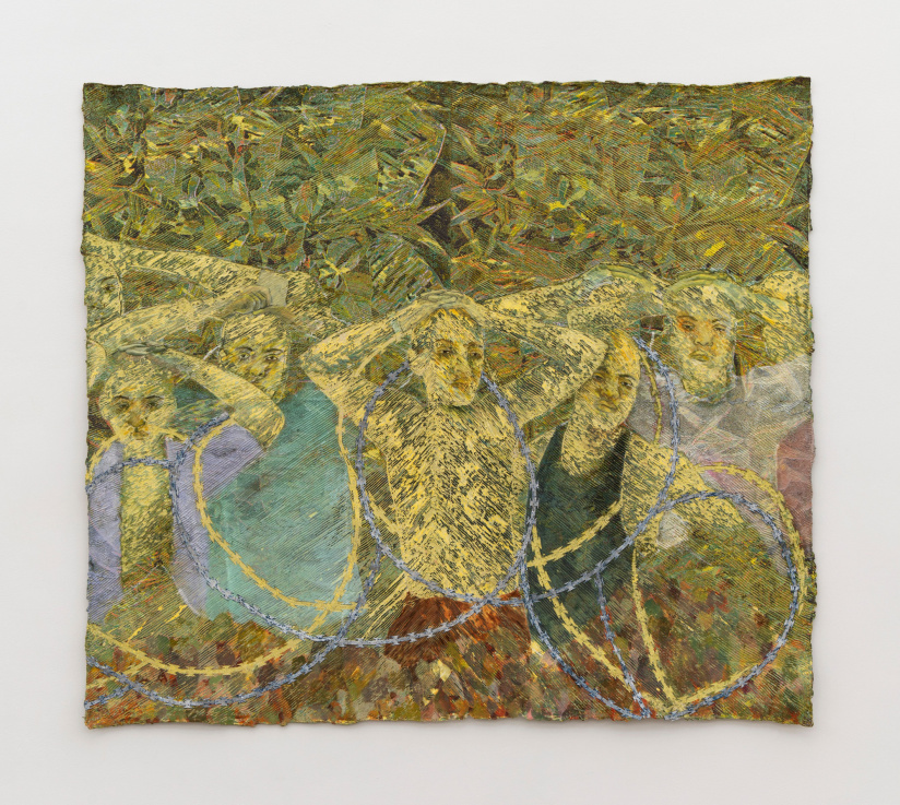 Kathia St. Hilaire : une exposition spiraliste et politique à la Galerie Perrotin