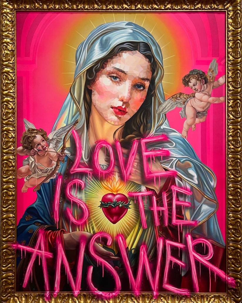 Saint-Valentin : Masterpiece and Love, l'atelier de live painting à la galerie Goldshteyn-Saatort