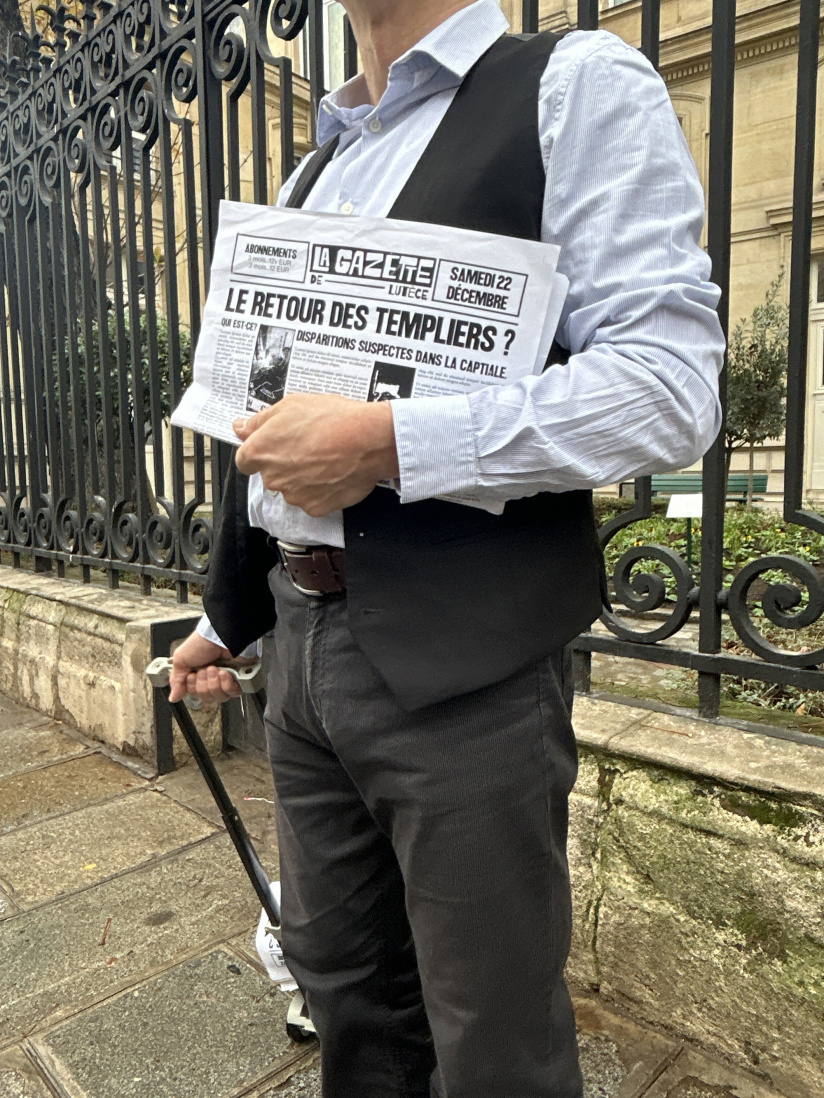 La Gazette de Lutèce : le jeu de piste immersif en plein air dans le 3e arrondissement de Paris